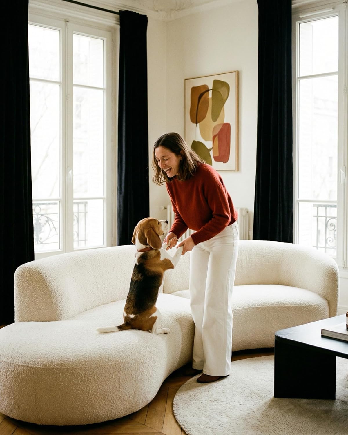 NICETOWN Black Velvet Pinch Pleated Blackout Room Darkening Window Curtains 92 Inch Long for Living/Dining Room Bedroom Theater Heat Insulate Velvet Back Tab Track Drapes Hooks 2 Panels W40