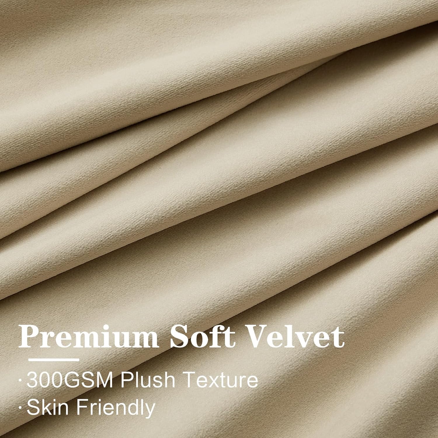 Cream Pinch Pleated Velvet Blackout Curtains 84 inches Long 2 Panels Set,Ivory Luxury Modern Elegant Drapes for Bedroom Living Room,Thermal Insulated Back Tab Window Panels,W40 x L84,Home Decor